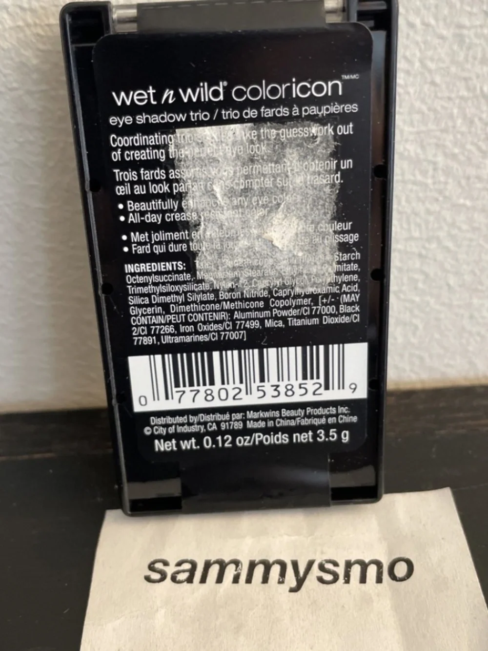 Wet n Wild Coloricon Collection Eyeshadow Trio 385B DON’T STEAL MY THUNDER